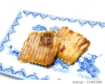 カスべを味噌漬けにしたおいしい焼き魚 カスべを味噌漬けにしたおいしい焼き魚 114861965