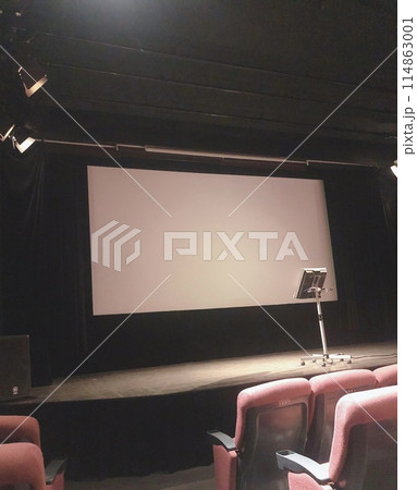 センターマイクのある地下劇場 114863001