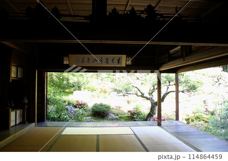 滋賀　吸湖山青岸寺散策・4（滋賀県米原市） 114864459