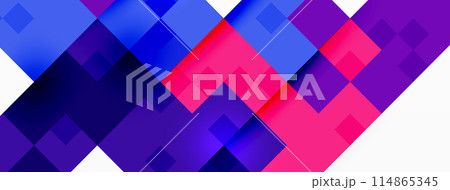Dynamic colorful squares background. Vector Illustration For Wallpaper, Banner, Background, Card, Book Illustration, landing page Dynamic colorful squares background. Vector Illustration For Wallpaper, Banner, Background, Card, Book Illustration, landing page 114865345