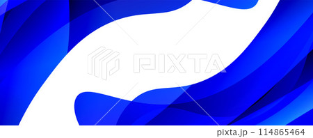 Colorful curve design concept. Vector Illustration For Wallpaper, Banner, Background, Card, Book Illustration, landing page 114865464