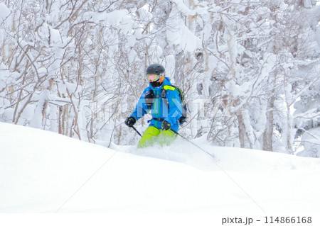 バックカントリースキー 114866168