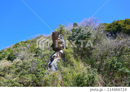 烏帽子岩　西尾八景　小松市 114866729