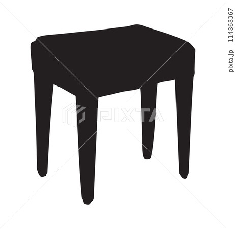 Stool. Vector drawing Stool. Vector drawing 114868367