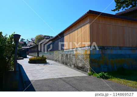 加賀橋立 北前船主集落 町並み 加賀市 加賀橋立 北前船主集落 町並み 加賀市 114869527