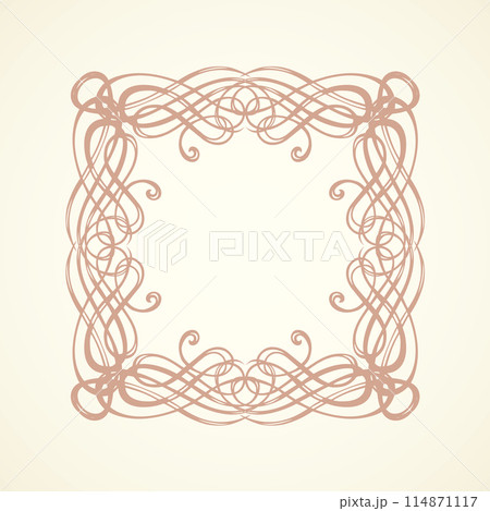 Vignette. Vector drawing Vignette. Vector drawing 114871117