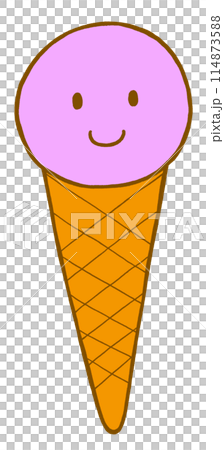 Ice cream illustration Ice cream illustration 114873588