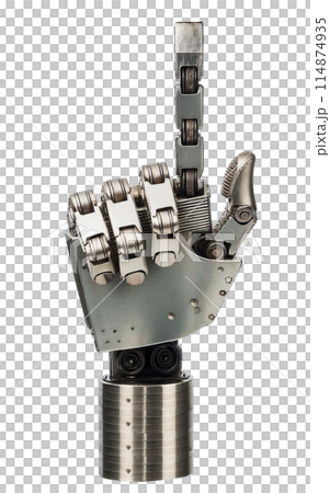金屬手姿勢 114874935