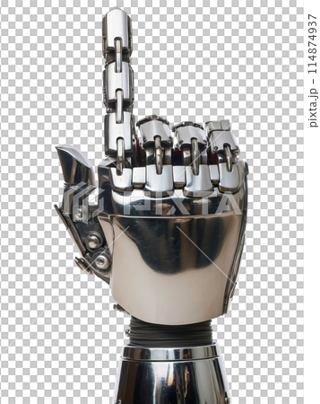 Metal Hand Pose 114874937