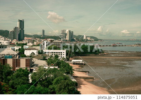 Landscape of Sriracha with sea Landscape of Sriracha with sea 114875051