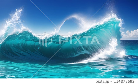 ダイナミックな海 114875692