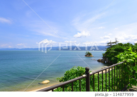 福井県敦賀市中心部から色浜地区までの県道風景(2022夏) 114877959