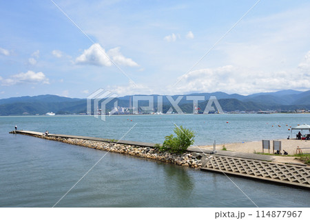 福井県敦賀市中心部から色浜地区までの県道風景(2022夏) 福井県敦賀市中心部から色浜地区までの県道風景(2022夏) 114877967