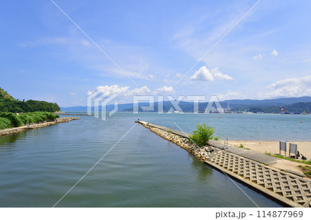 福井県敦賀市中心部から色浜地区までの県道風景(2022夏) 福井県敦賀市中心部から色浜地区までの県道風景(2022夏) 114877969