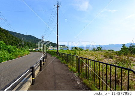 福井県敦賀市中心部から色浜地区までの県道風景(2022夏) 福井県敦賀市中心部から色浜地区までの県道風景(2022夏) 114877980