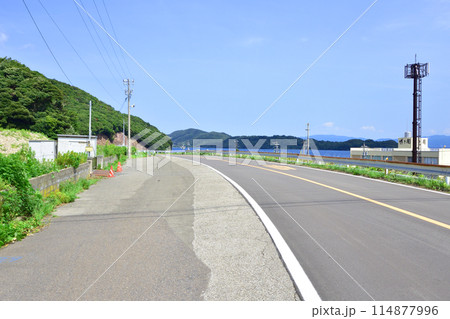 福井県敦賀市中心部から色浜地区までの県道風景(2022夏) 福井県敦賀市中心部から色浜地区までの県道風景(2022夏) 114877996