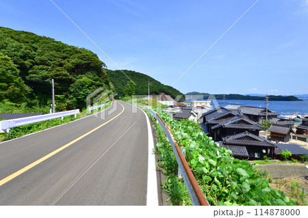 福井県敦賀市中心部から色浜地区までの県道風景(2022夏) 114878000