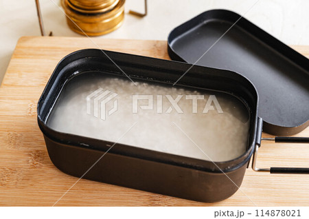メスティンで炊くご飯 メスティンで炊くご飯 114878021