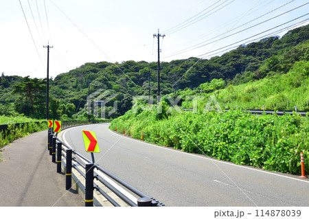 福井県敦賀市中心部から色浜地区までの県道風景(2022夏) 福井県敦賀市中心部から色浜地区までの県道風景(2022夏) 114878039