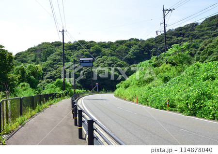 福井県敦賀市中心部から色浜地区までの県道風景(2022夏) 福井県敦賀市中心部から色浜地区までの県道風景(2022夏) 114878040