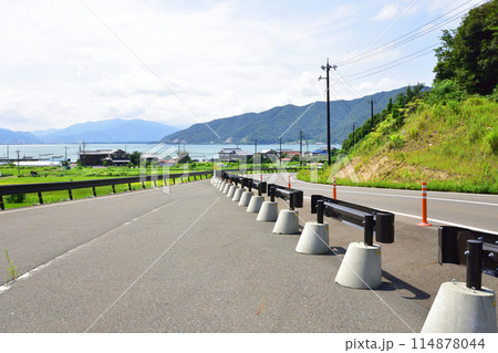 福井県敦賀市中心部から色浜地区までの県道風景(2022夏) 114878044