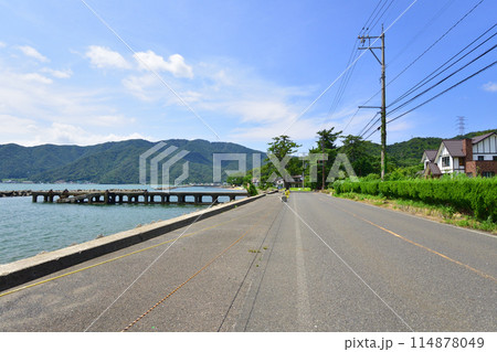 福井県敦賀市中心部から色浜地区までの県道風景(2022夏) 114878049