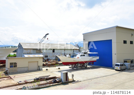 船台式ドックの風景 114878114