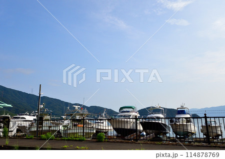 福井県敦賀市中心部から色浜地区までの県道風景(2022夏) 114878769