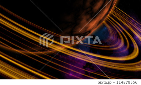 土星の宇宙塵の輪 土星の宇宙塵の輪 114879356