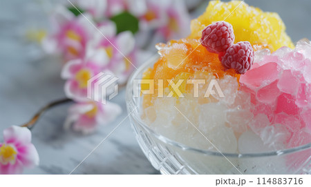 かき氷 夏 114883716