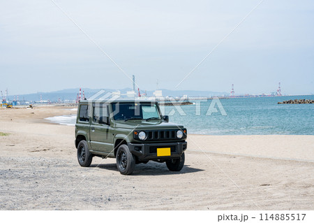 4WD 軽自動車 ドライブ 海 4WD 軽自動車 ドライブ 海 114885517