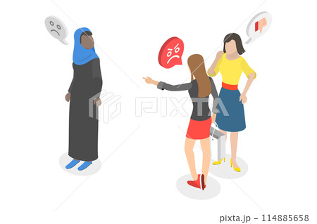 3D Isometric Flat Conceptual Illustration of...のイラスト素材 [114885658] - PIXTA