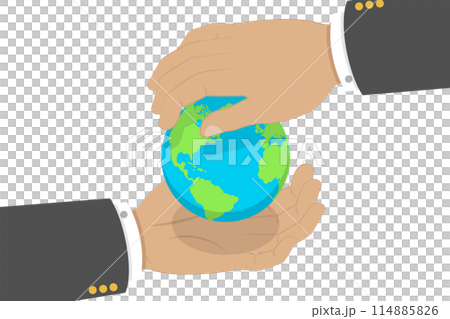 3D Isometric Flat Illustration of Save The World, Environmental Protection 3D Isometric Flat Illustration of Save The World, Environmental Protection 114885826