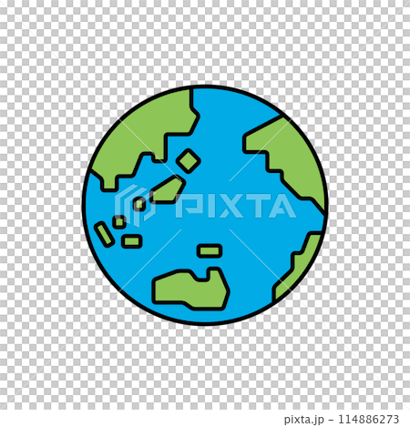 Illustration of the Earth 114886273