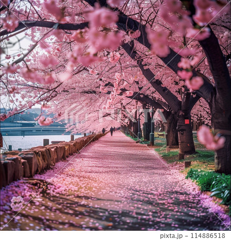 桜の通り道 114886518