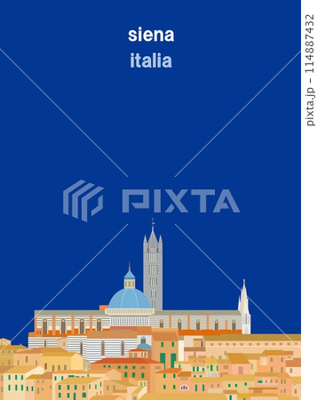 シエナ　siena　シエナ大聖堂　duomo di siena　トスカーナ　toscana　イタリア 114887432