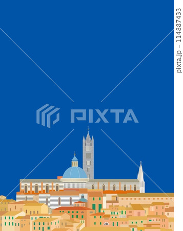シエナ siena シエナ大聖堂 duomo di siena トスカーナ toscana イタリア シエナ siena シエナ大聖堂 duomo di siena トスカーナ toscana イタリア 114887433