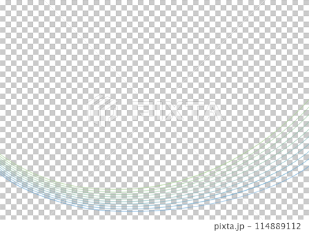 藍到綠漸層線波背景 114889112