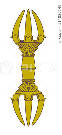 密教の法具 金剛杵 密教の法具 金剛杵 114889549