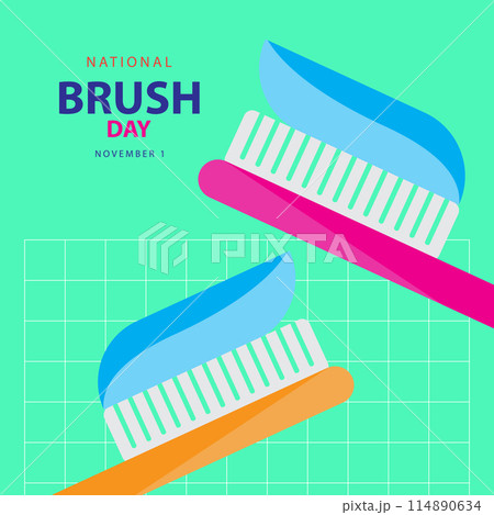 National Brush Day on november 1 114890634