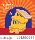 National Cheese Toast Day on september 15 114890949
