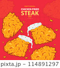 National Chicken Fried Steak Day on october 26 114891297