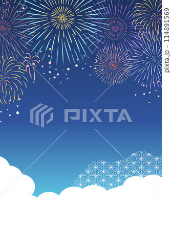 夏祭りのイラスト_8 114891569