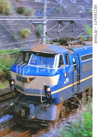 東海道本線を走るEF66形電気機関車 東海道本線を走るEF66形電気機関車 114892180