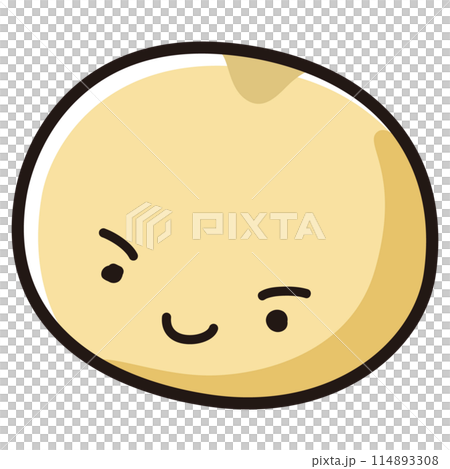 Illustration of barnyard millet (grain) character Illustration of barnyard millet (grain) character 114893308