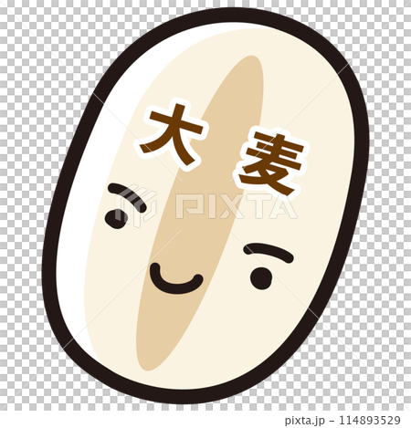 大麥性狀插圖 大麥性狀插圖 114893529