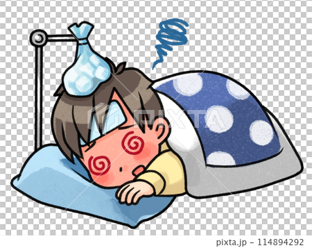 高燒臥床的人 114894292