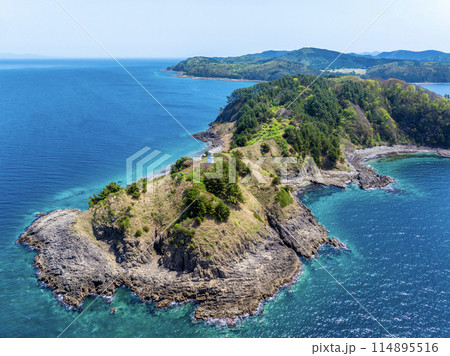 夏泊半島 大島（青森県平内町） 114895516