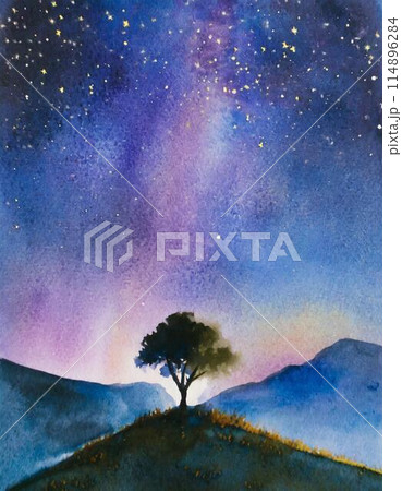 夏の空（AI生成素材） 114896284