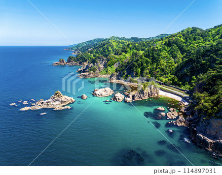 笹川流れ（新潟県村上市） 114897031